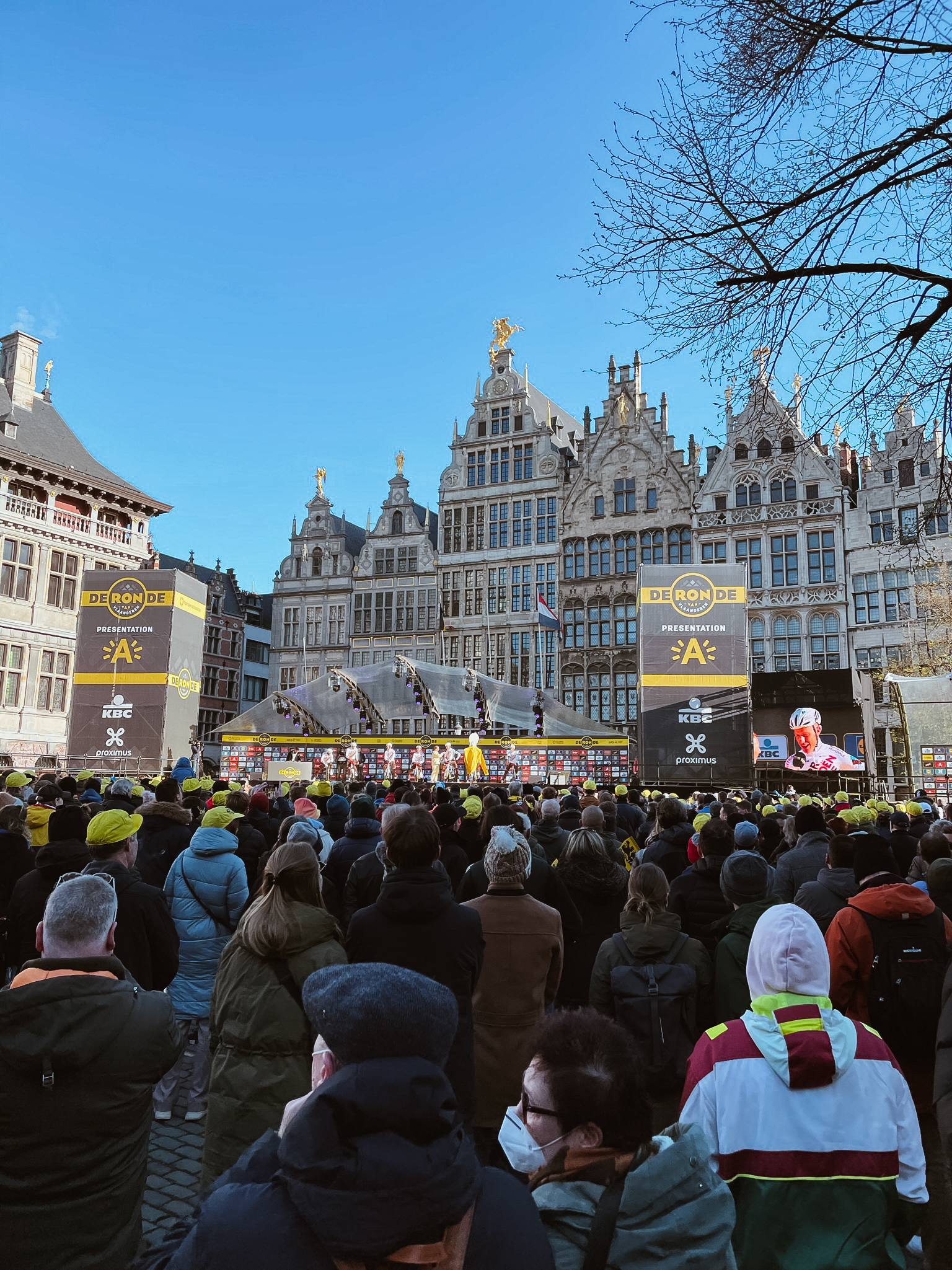 Partenza Ronde Van Vlaanderen 2022